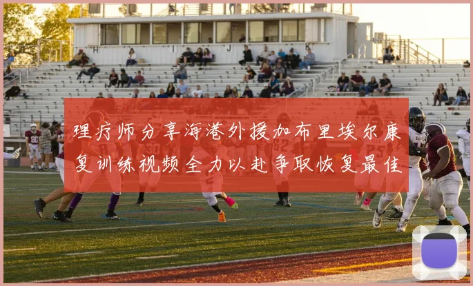 理疗师分享海港外援加布里埃尔康复训练视频全力以赴争取恢复最佳状态