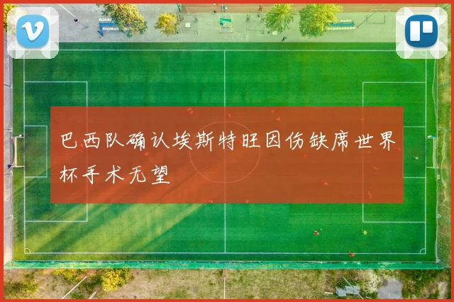 巴西队确认埃斯特旺因伤缺席世界杯手术无望